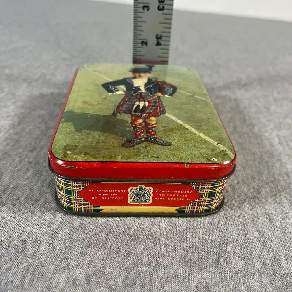 Vintage Edward Sharp & Sons Ltd Highland Laddie Confectionery Tin
